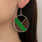 Dont Be MODest - Green - Paparazzi Earring Image