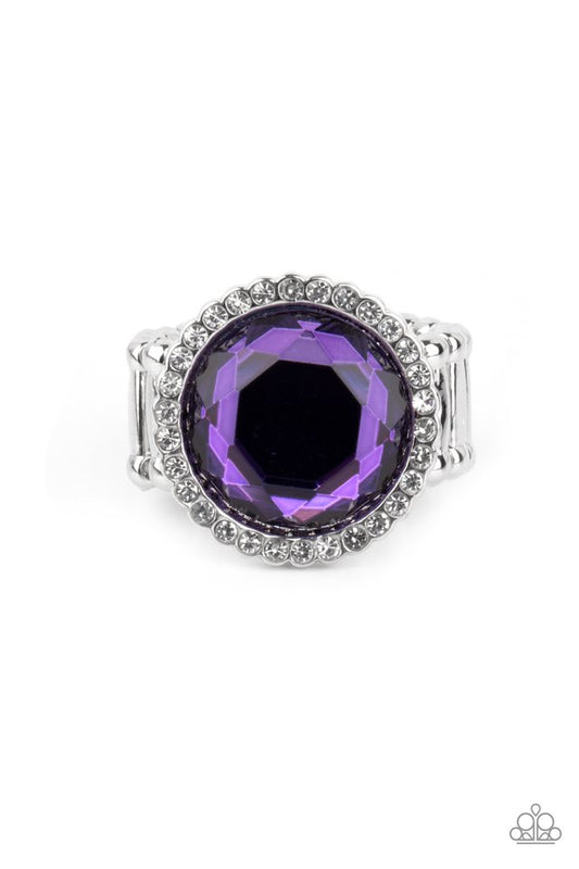 ​Crown Culture - Purple - Paparazzi Ring Image