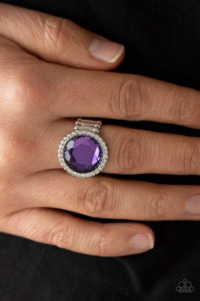 ​Crown Culture - Purple - Paparazzi Ring Image