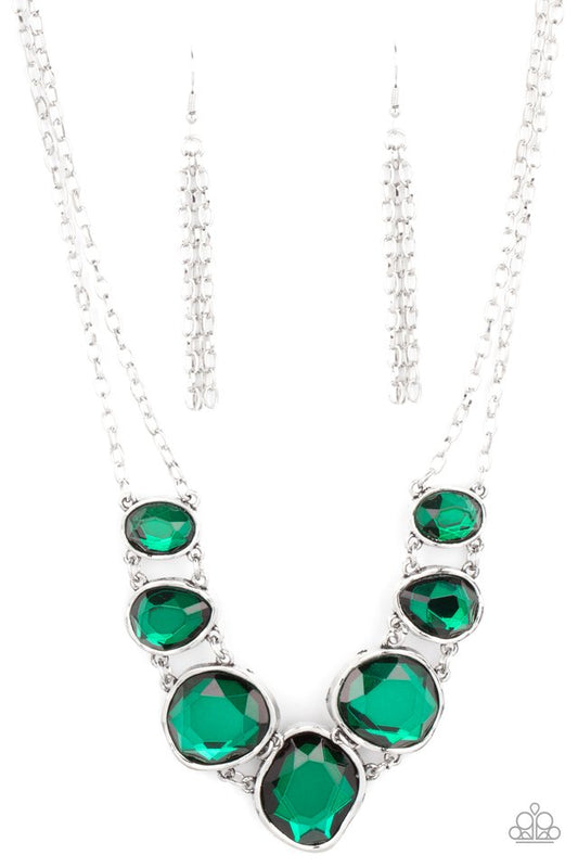 Absolute Admiration - Green - Paparazzi Necklace Image