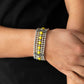 Gloss Over The Details - Yellow - Paparazzi Bracelet Image