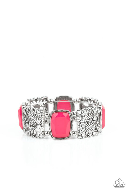 ​Colorful Coronation - Pink - Paparazzi Bracelet Image