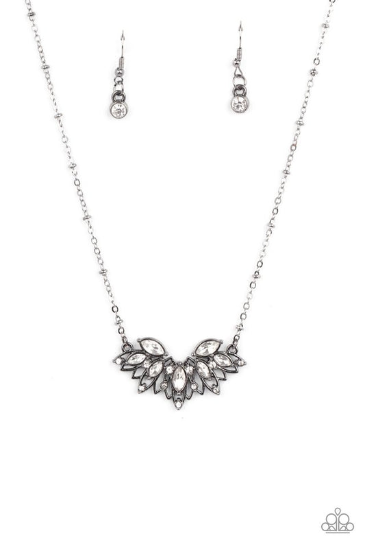 ​Deluxe Diadem - Black - Paparazzi Necklace Image