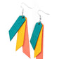 ​Suede Shade - Mult - Paparazzi Earring Image