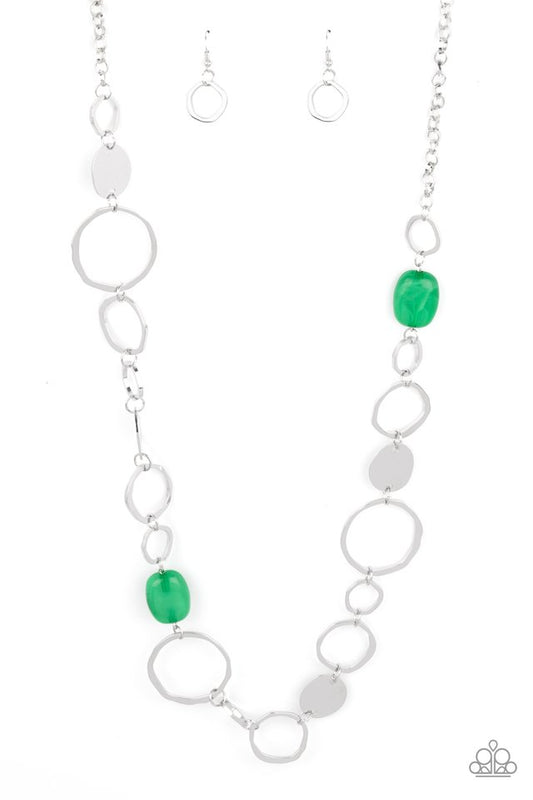 Colorful Combo​ - Green - Paparazzi Necklace Image