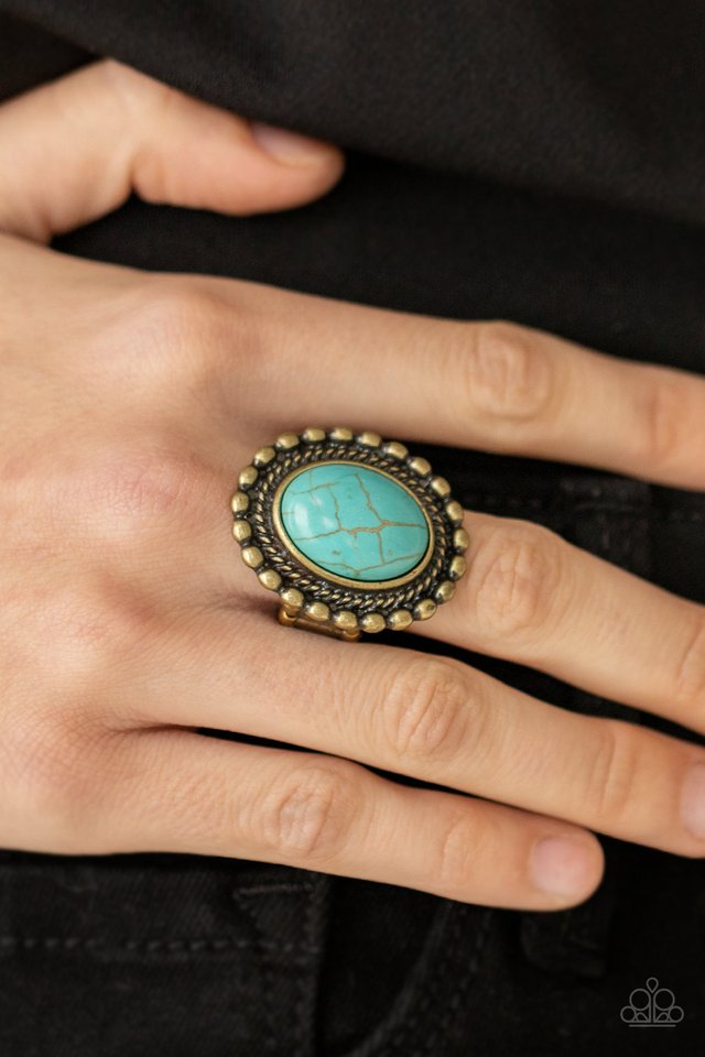 Sedona Soul - Brass - Paparazzi Ring Image