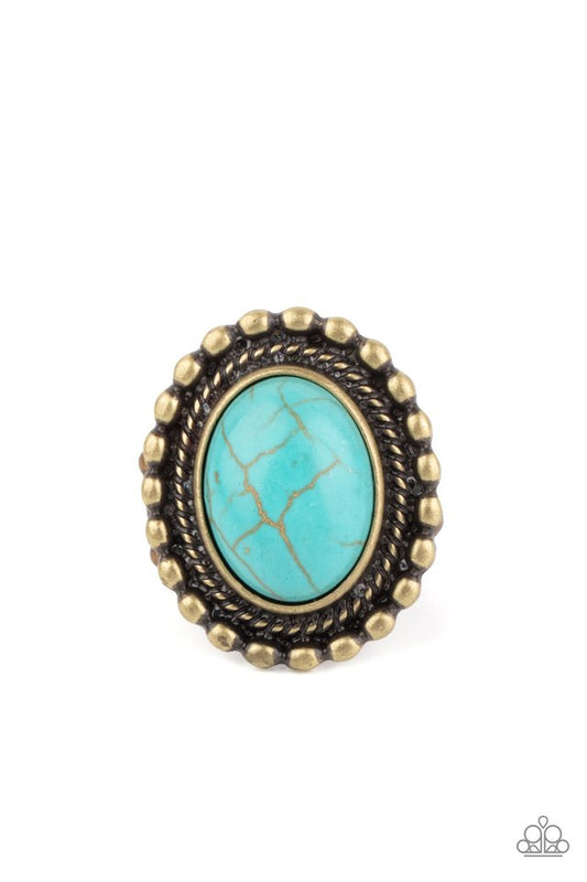 Sedona Soul - Brass - Paparazzi Ring Image