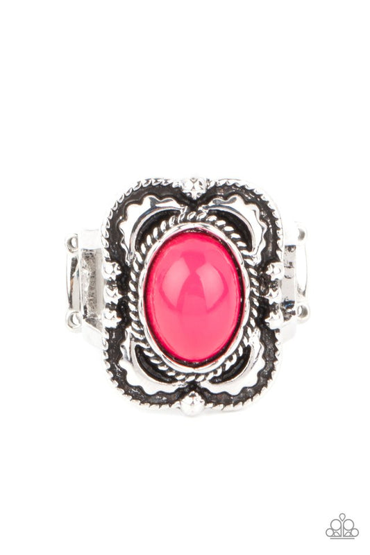 Vivaciously Vibrant - Pink - Paparazzi Ring Image