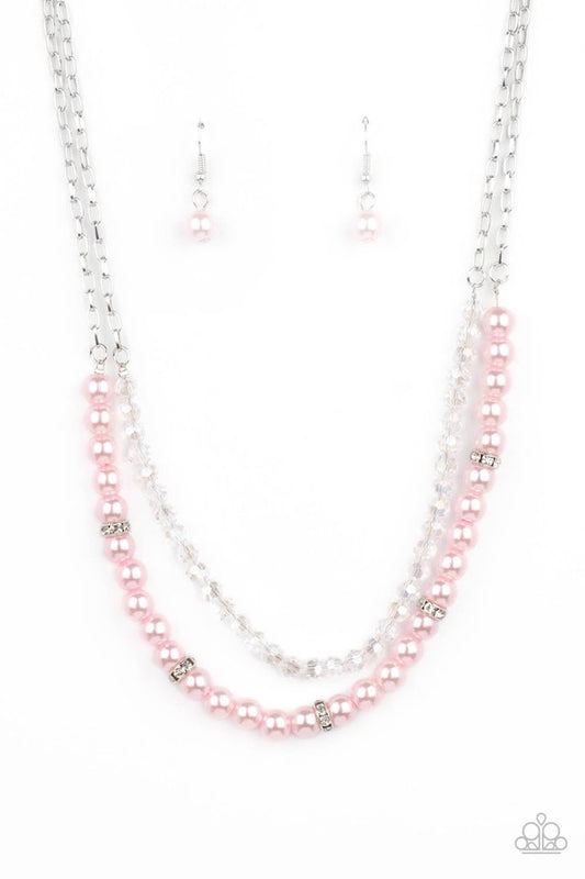 Parisian Princess - Pink - Paparazzi Necklace Image