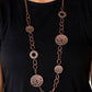 ​HOLEY Relic - Copper - Paparazzi Necklace Image