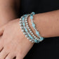 Delightfully Disco - Blue - Paparazzi Bracelet Image