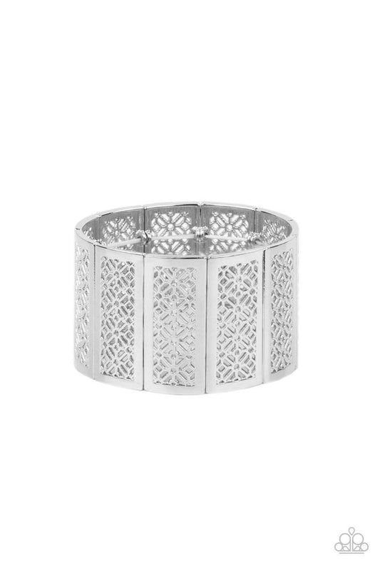​Thai Terrariums - Silver - Paparazzi Bracelet Image