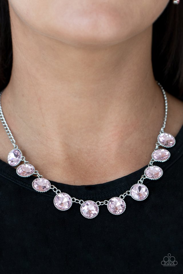 Mystical Majesty - Pink - Paparazzi Necklace Image