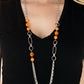 POP-ular Opinion - Orange - Paparazzi Necklace Image