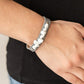 ​Pebble Paradise - Silver - Paparazzi Bracelet Image