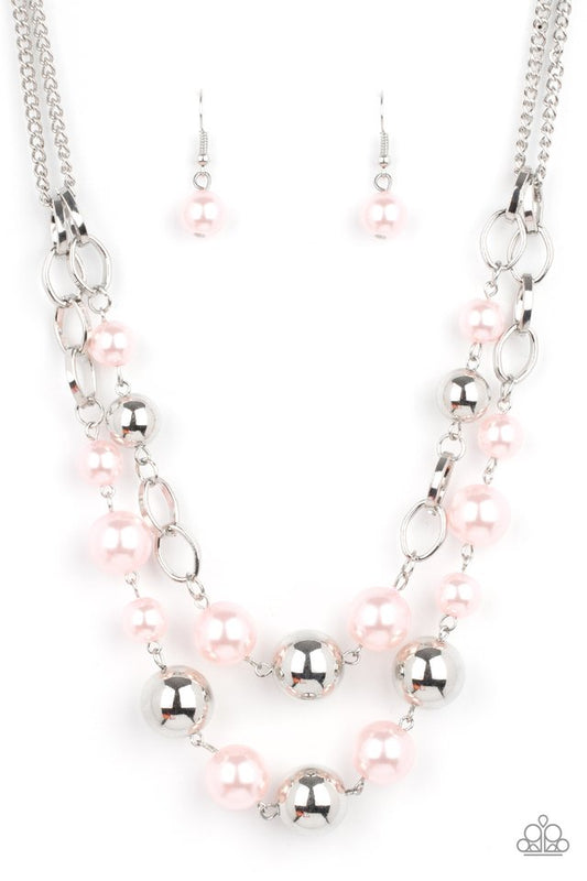 COUNTESS Your Blessings - Pink - Paparazzi Necklace Image