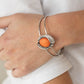 Living Off The BANDLANDS - Orange - Paparazzi Bracelet Image