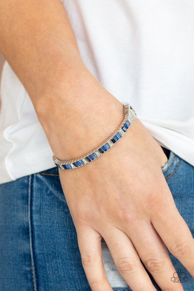 Toast to Twinkle - Blue - Paparazzi Bracelet Image