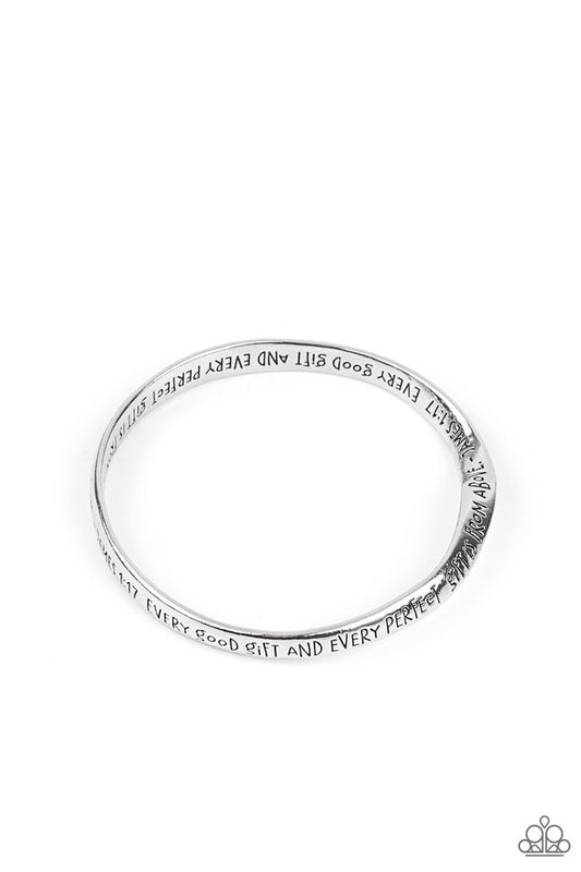 ​Perfect Present - Silver - Paparazzi Bracelet Image