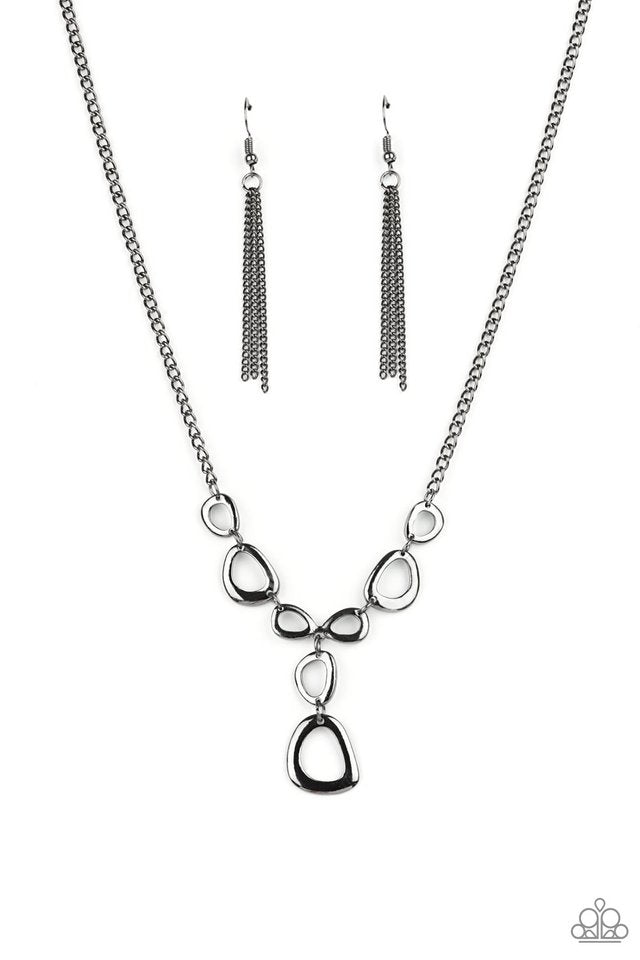 So Mod - Black - Paparazzi Necklace Image
