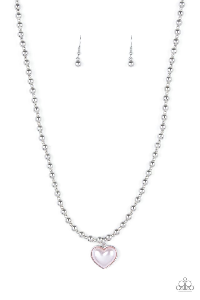 Heart Full of Fancy - Pink - Paparazzi Necklace Image