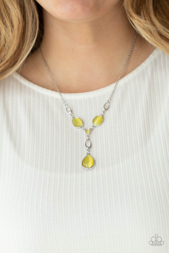 ​Ritzy Refinement - Yellow - Paparazzi Necklace Image