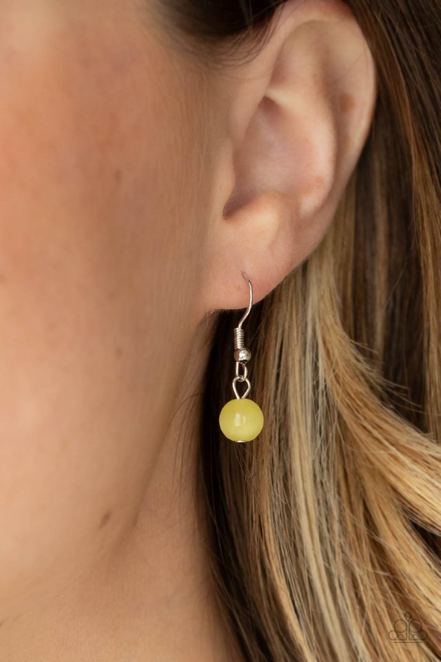 ​Ritzy Refinement - Yellow - Paparazzi Necklace Image