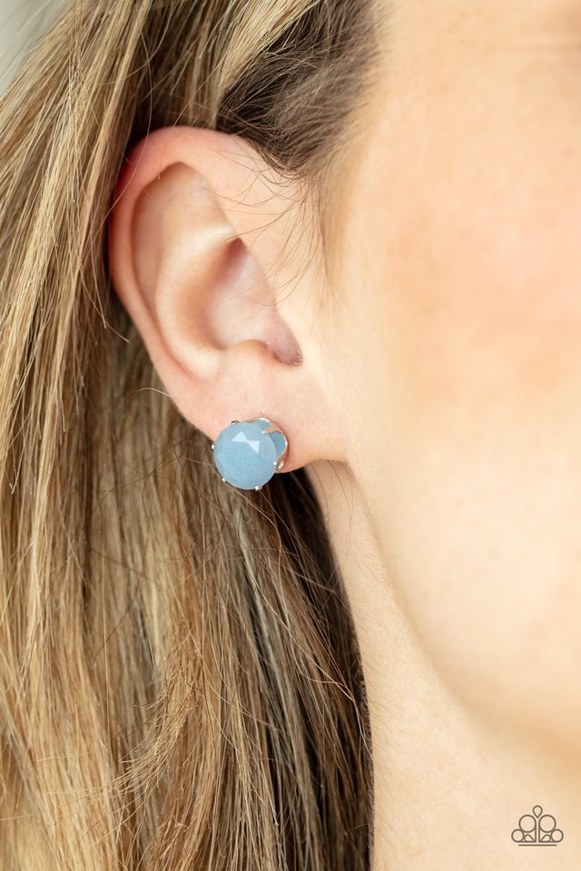 Simply Serendipity - Blue - Paparazzi Earring Image
