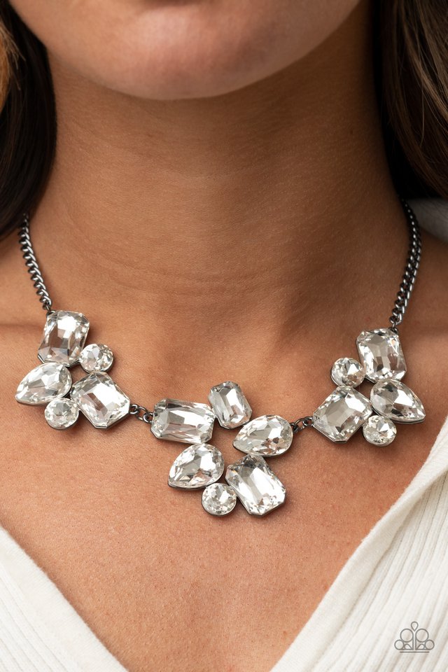 Galactic Goddess - Black - Paparazzi Necklace Image