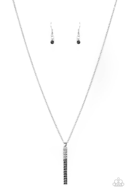 Tower Of Transcendence - Black - Paparazzi Necklace Image