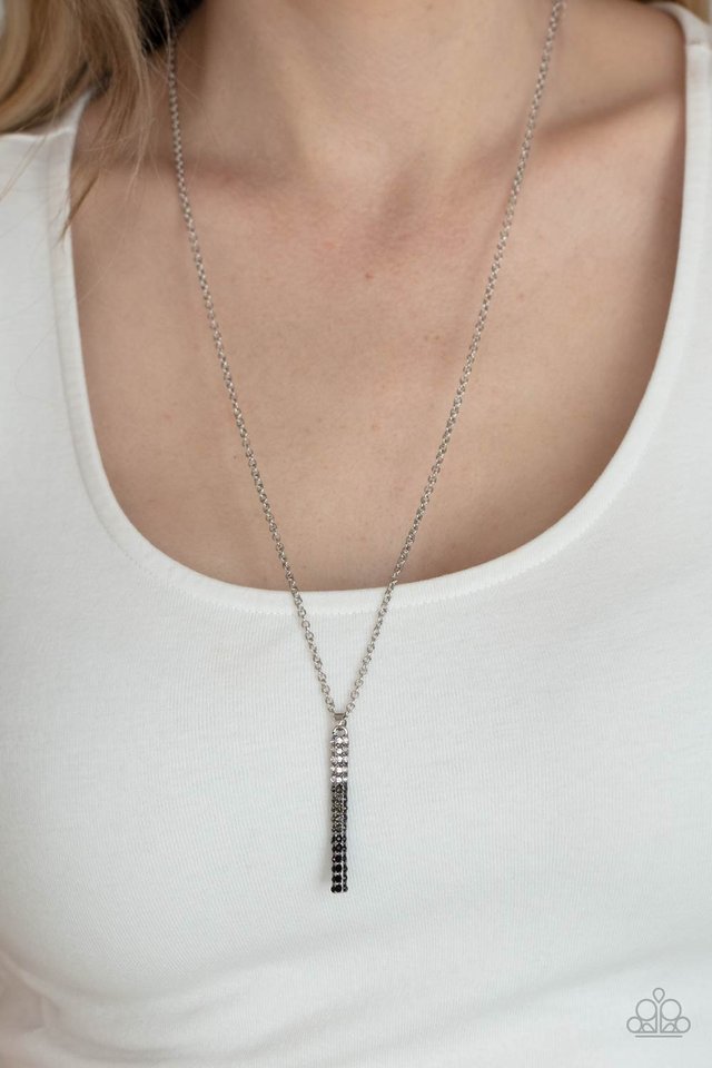 Tower Of Transcendence - Black - Paparazzi Necklace Image