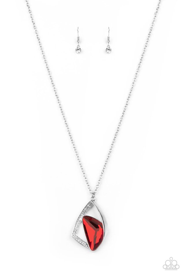 ​​Galactic Wonder - Red - Paparazzi Necklace Image