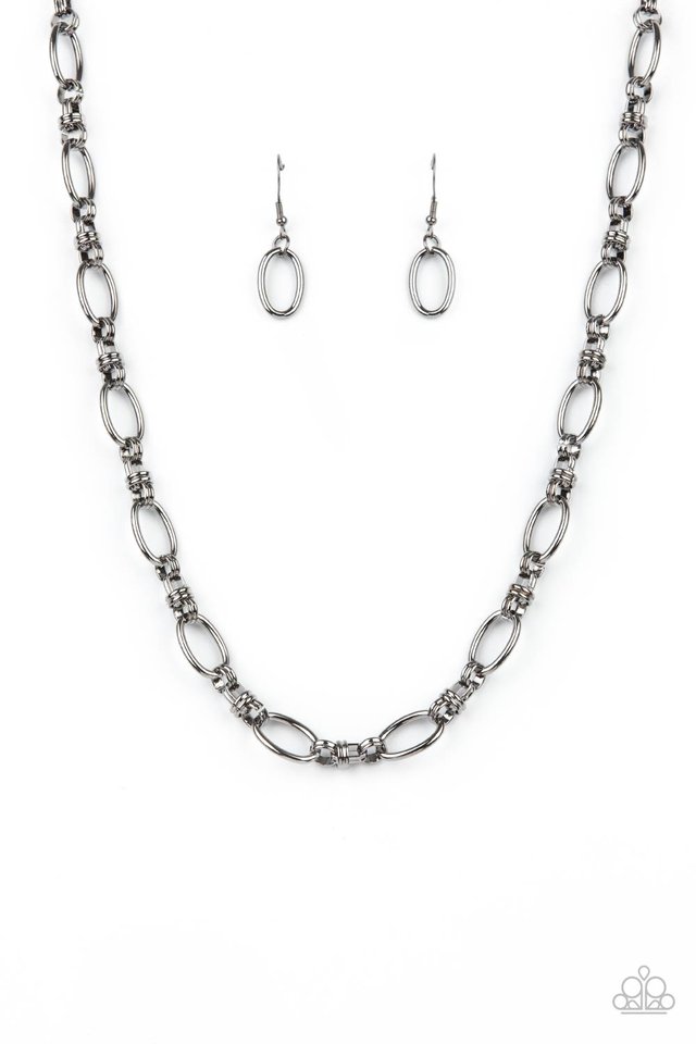 Defined Drama - Black - Paparazzi Necklace Image