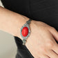 Top-Notch Drama - Red - Paparazzi Bracelet Image