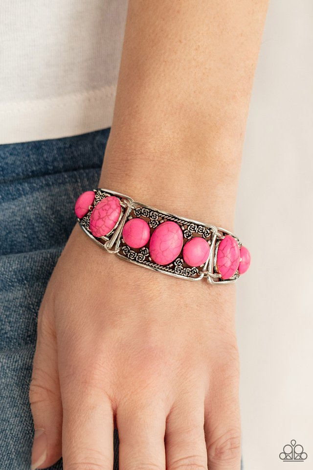 ​Southern Splendor - Pink - Paparazzi Bracelet Image
