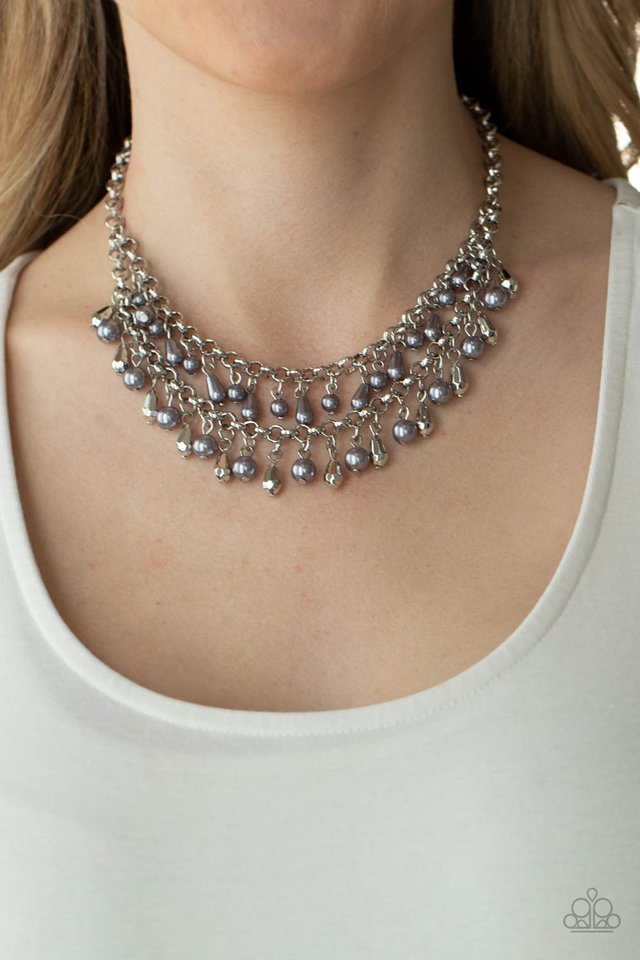 Big Money - Silver - Paparazzi Necklace Image