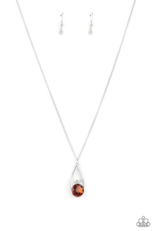 Gala Gleam - Brown - Paparazzi Necklace Image