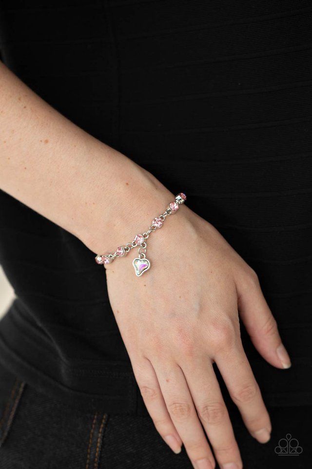 Sweet Sixteen - Pink - Paparazzi Bracelet Image