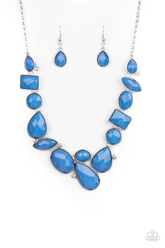 ​Mystical Mirage - Blue - Paparazzi Necklace Image