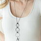 ​​Join The Circle - Black - Paparazzi Necklace Image