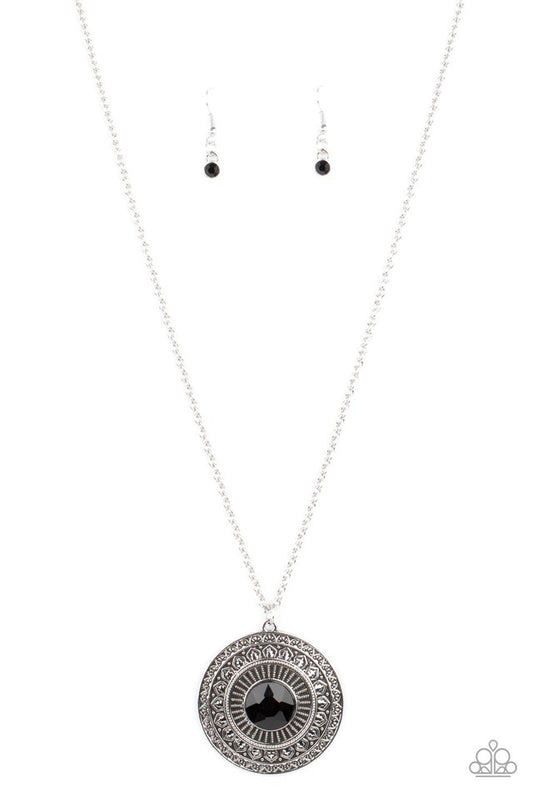 Aztec Apex - Black - Paparazzi Necklace Image
