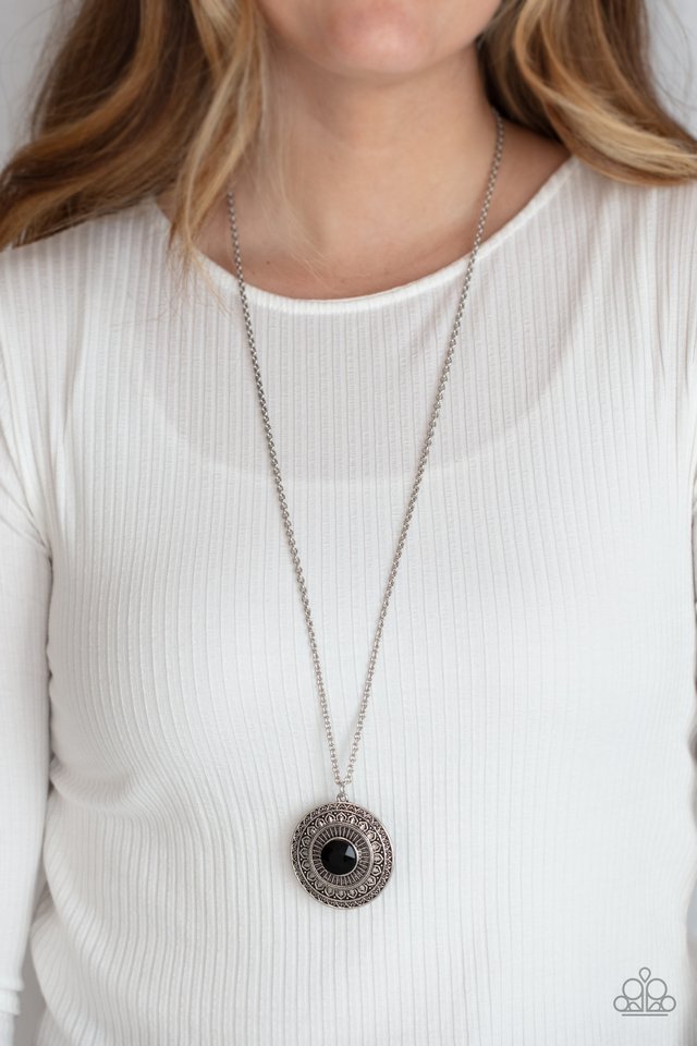 Aztec Apex - Black - Paparazzi Necklace Image