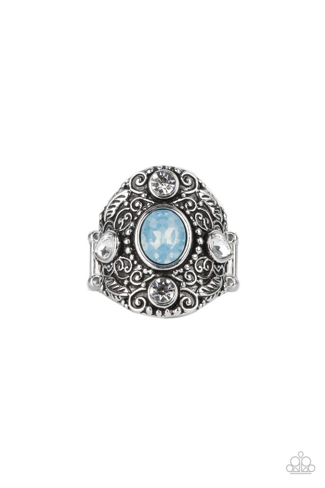 In The Limelight - Blue - Paparazzi Ring Image