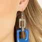 Twice As Nice - Blue - Paparazzi Earring Image