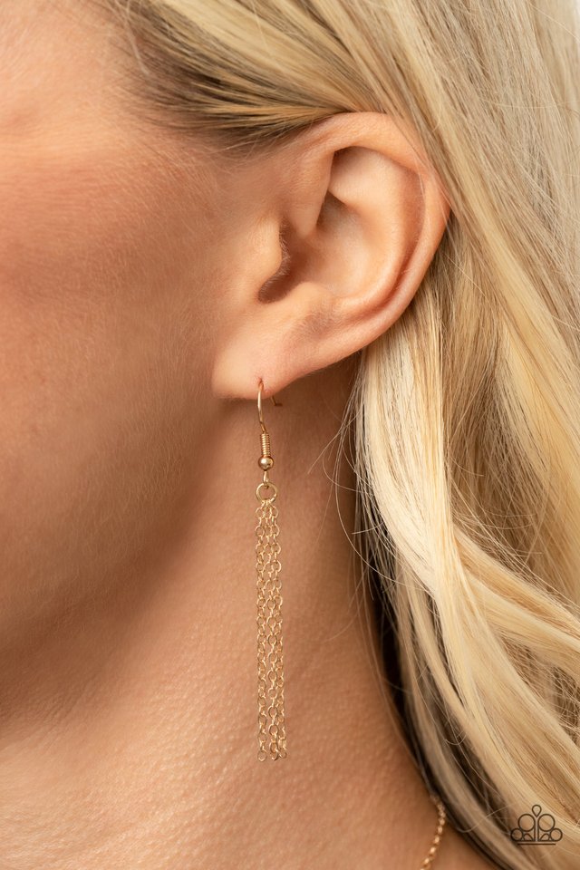 ​Blessed Mama - Gold - Paparazzi Necklace Image