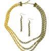 Paparazzi Necklace - Quicksand - Brass
