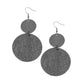 Status CYMBAL - Black - Paparazzi Earring Image