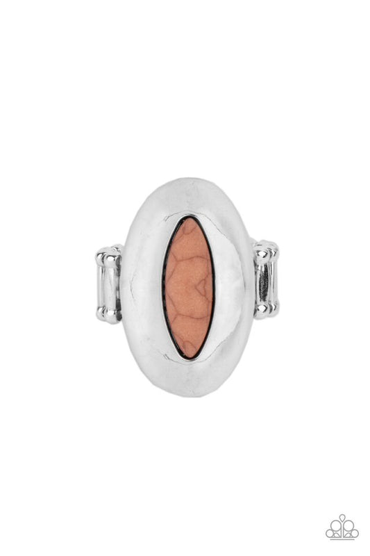 ​​Mesmerizing BLAZE - Brown - Paparazzi Ring Image