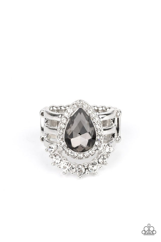 ​Elegantly Cosmopolitan - Silver - Paparazzi Ring Image