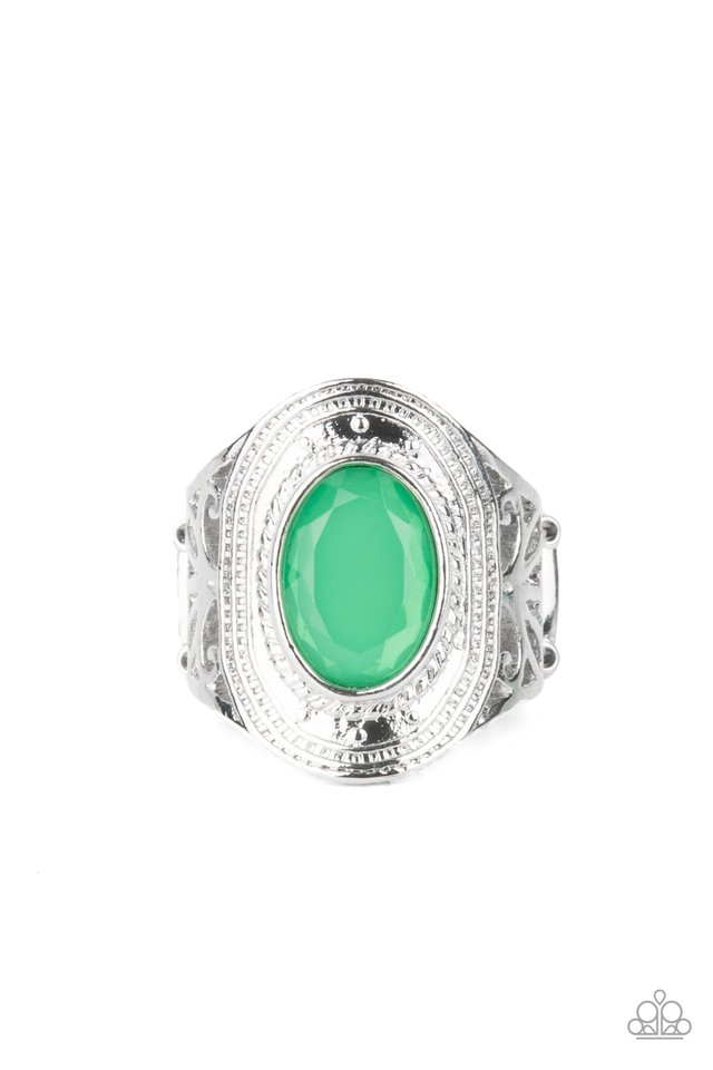 ​Calm And Classy - Green - Paparazzi Ring Image